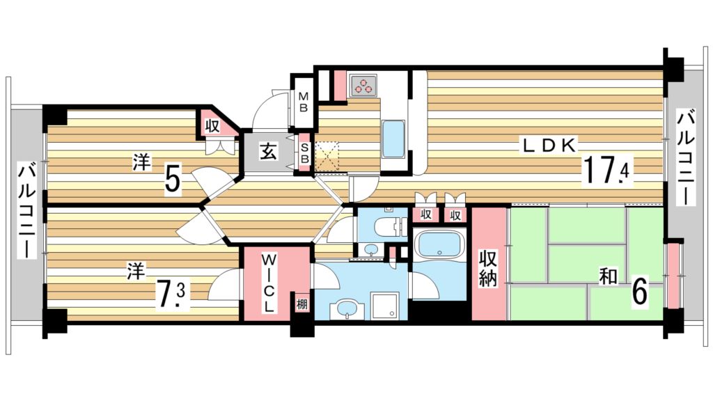 間取図