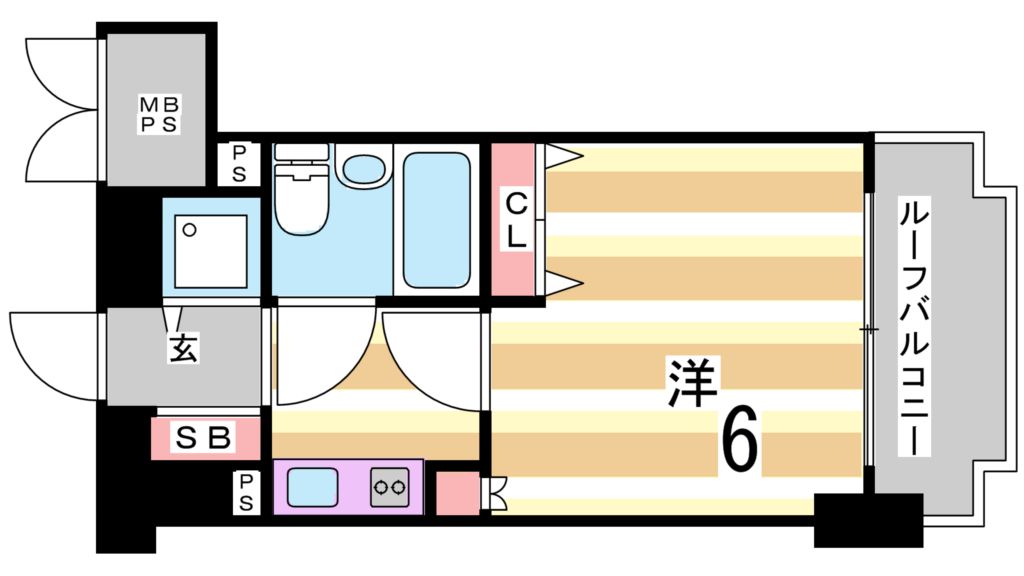 11階の間取り図
