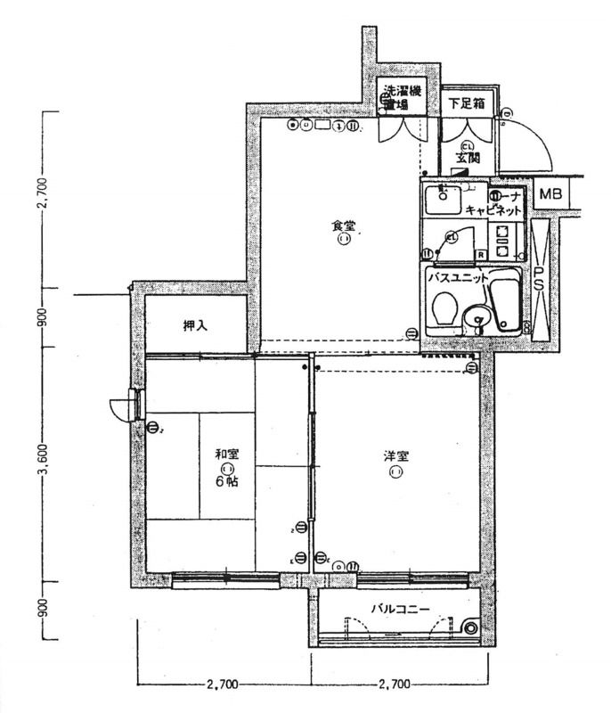 3階の間取り図