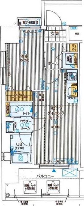 5階の間取り図