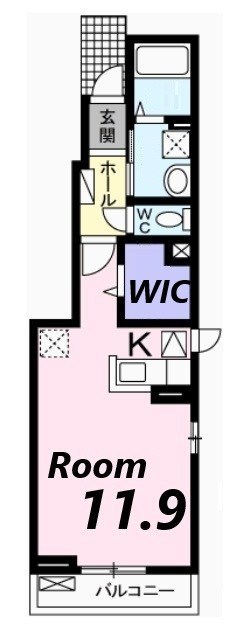 1階の間取り図