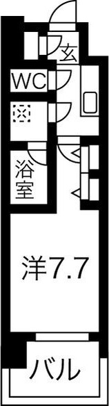 3階の間取り図