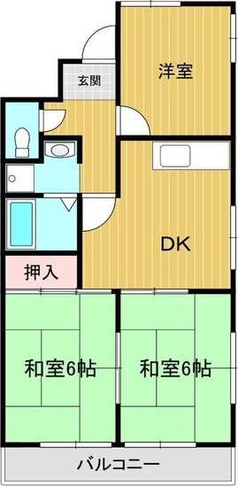 6階の間取り図