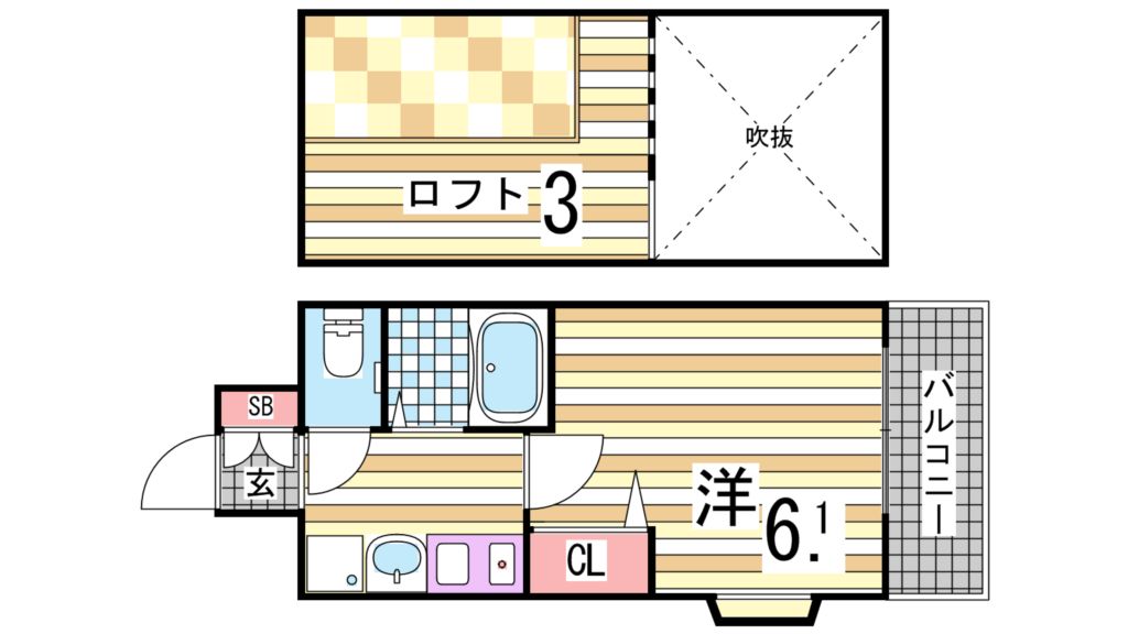 13階の間取り図