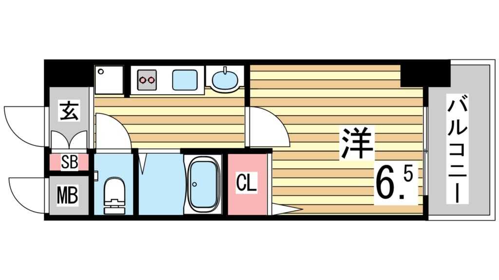 9階の間取り図