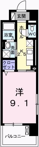 1階の間取り図