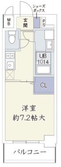 6階の間取り図