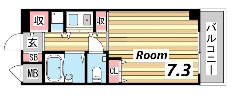 5階の間取り図