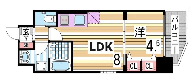15階の間取り図