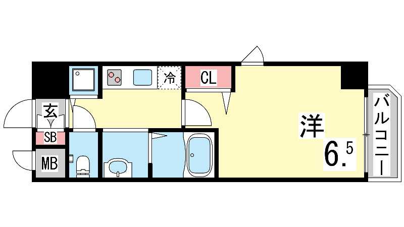 10階の間取り図