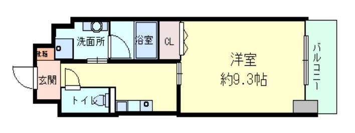 8階の間取り図