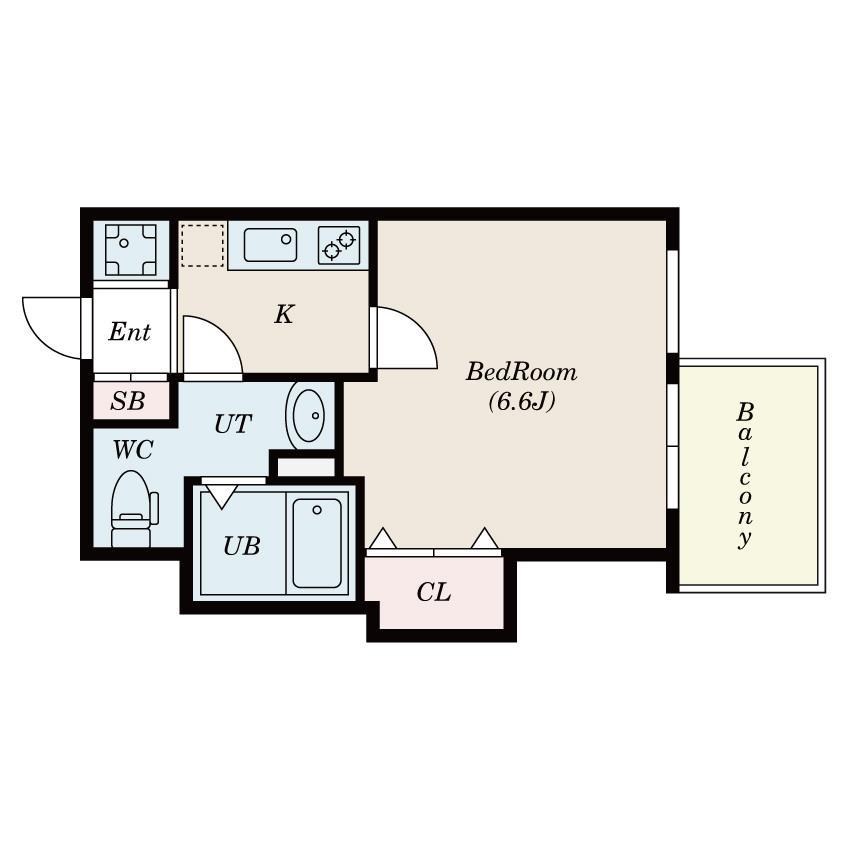 10階の間取り図