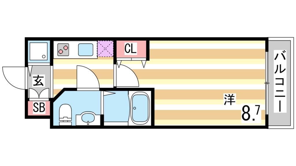 11階の間取り図