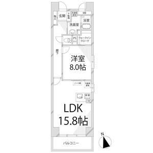 2階の間取り図