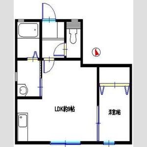1階の間取り図