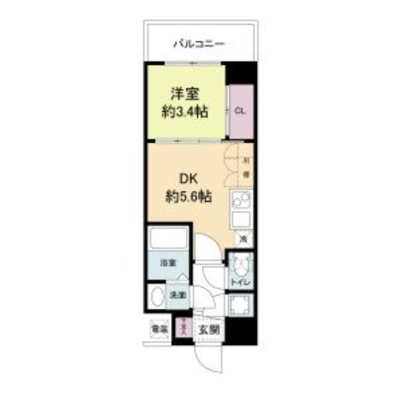 7階の間取り図