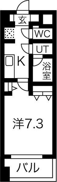 3階の間取り図