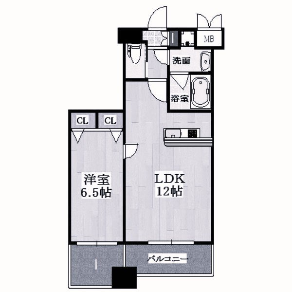 3階の間取り図