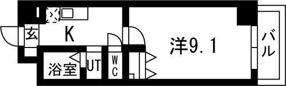 2階の間取り図