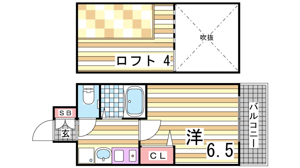 3階の間取り図