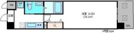 8階の間取り図