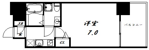 5階の間取り図