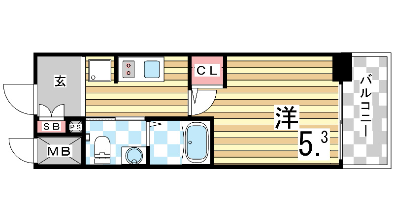 3階の間取り図