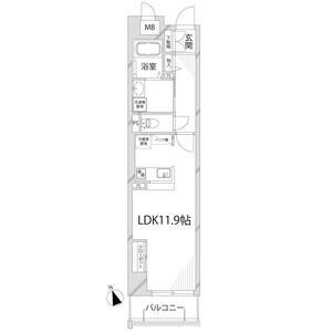6階の間取り図