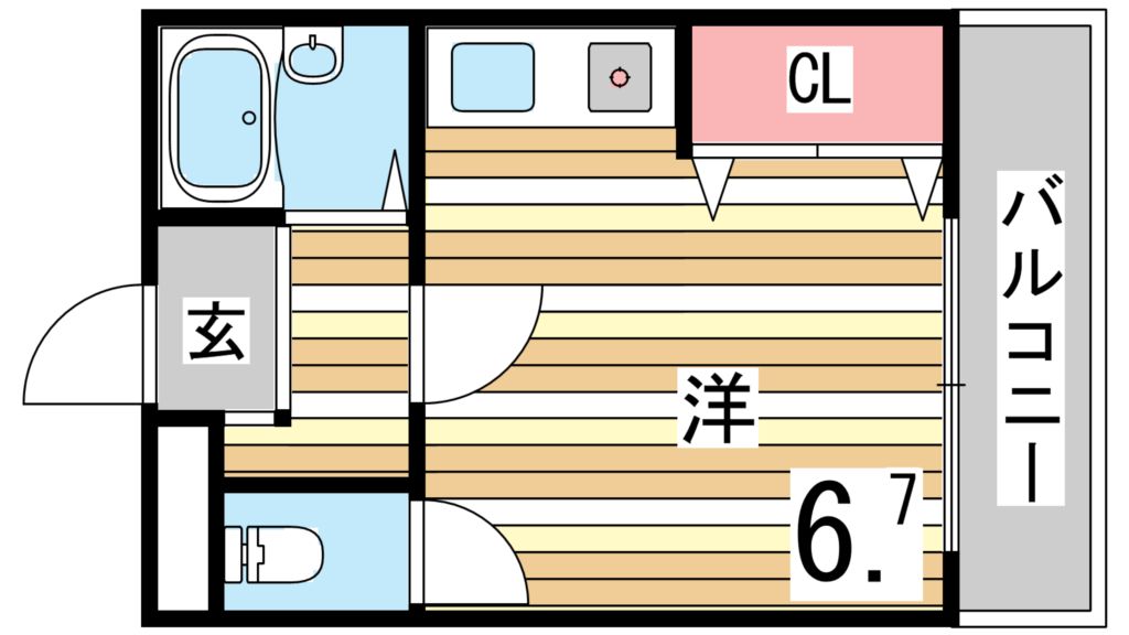 3階の間取り図