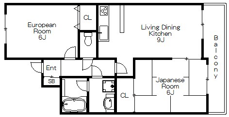 3階の間取り図