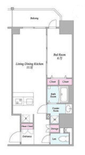 13階の間取り図