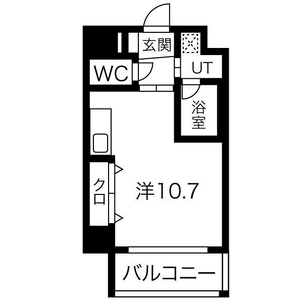 6階の間取り図