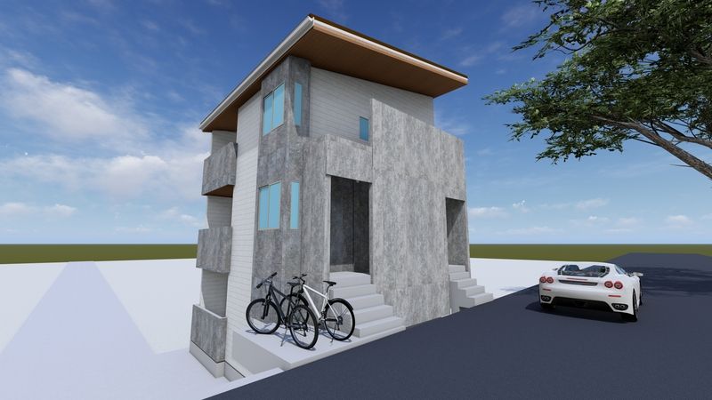 カーサセレーナ住吉の外観