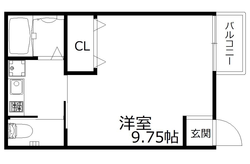 2階の間取り図