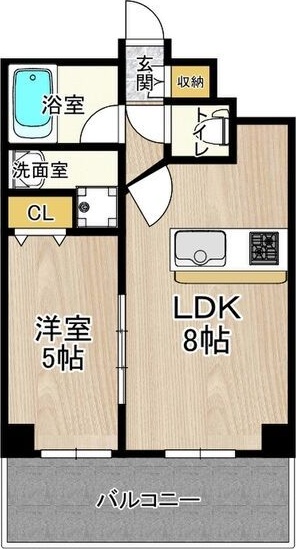 9階の間取り図