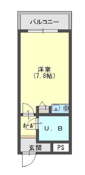 2階の間取り図