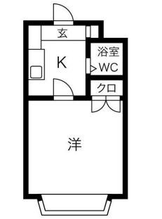 1階の間取り図