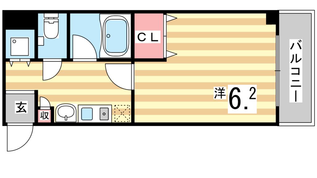 4階の間取り図