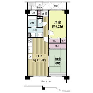 3階の間取り図