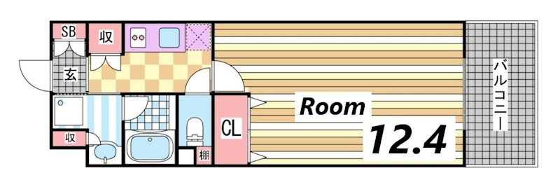 3階の間取り図