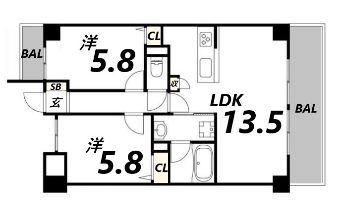 間取図