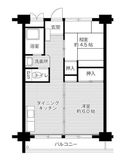 5階の間取り図