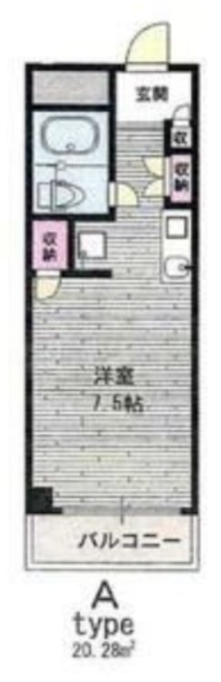 5階の間取り図