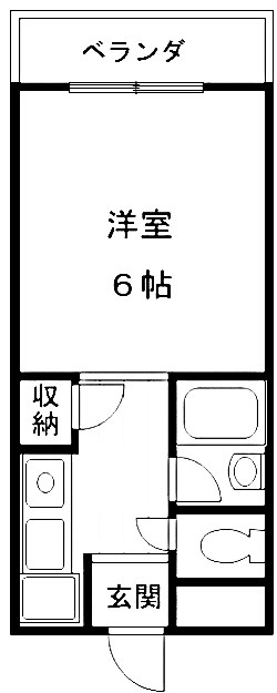 1階の間取り図