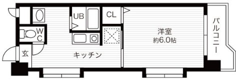 4階の間取り図