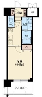 5階の間取り図