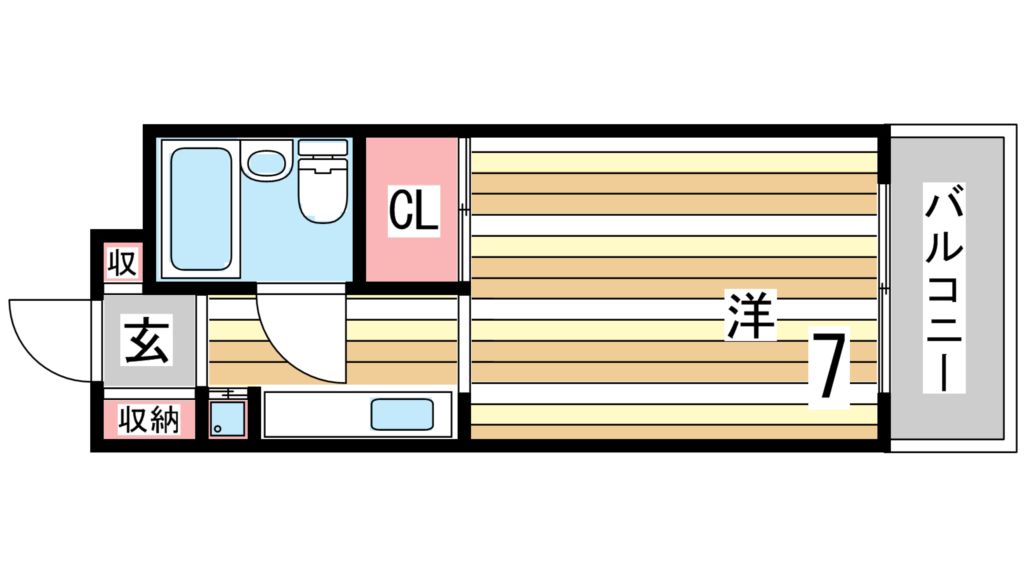 3階の間取り図