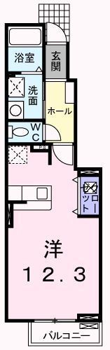 1階の間取り図