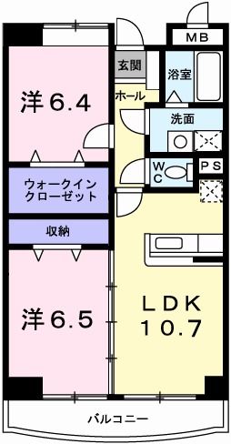 3階の間取り図