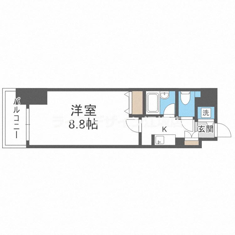 3階の間取り図